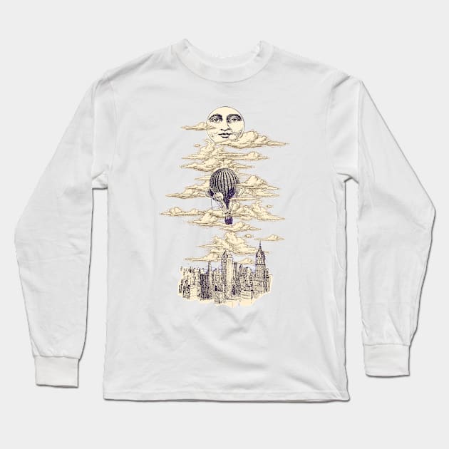 A Glorious Day for Balloning Long Sleeve T-Shirt by barrettbiggers